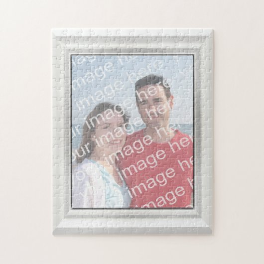 あなた自身の組み立てられた写真のパズルを作成して下さい ジグソーパズル (縦)