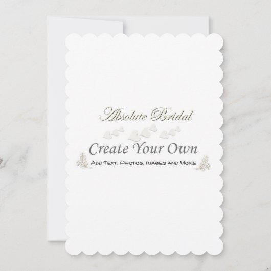 あなた自身の結婚式のサンキューカードを作成して下さい サンキューカード (裏面)