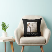 あなた自身の結婚式の写真の記念品の枕を作成して下さい クッション (椅子)