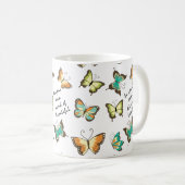 あなた自身の美しい蝶があって下さい コーヒーマグカップ (正面右)