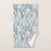 あなた自身の色の世紀半ばのモダンなスタイルのダイヤモンド バスタオルセット (ハンドタオル)