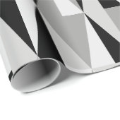 あなた自身の色の世紀半ばのモダンなスタイルのダイヤモンド ラッピングペーパー (ロールコーナー)