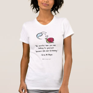 あなた自身の話をかたつむりのTシャツを聞いて下さい Tシャツ