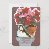 あなた自身の誕生の発表を作成して下さい 案内状 (正面)