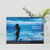 あなた自身の誕生祝いの招待状を作成して下さい 招待状 (スタンド正面)