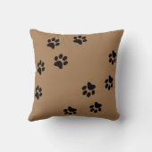 あなた自身の足のプリントのカスタムな写真ペットを作成して下さい クッション (裏面)