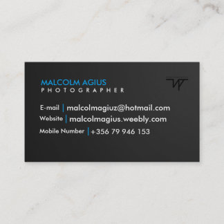 あなた自身の透かしが付いている名刺! 名刺