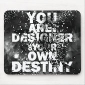 あなた自身の運命のデザイナーです マウスパッド (正面)