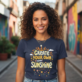 あなた自身の陽光を創造する トライブレンドTシャツ