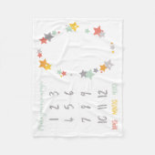 あなた自身の魔法-マイル標石毛布--を作って下さい フリースブランケット (正面)