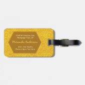 あなた自身の2正方形のInstagramの写真の蜂蜜を作成して下さい ラゲッジタグ (裏面横)