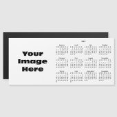 あなた自身の2019年のカスタムなカレンダーのマグネティック・カードを作成して下さい (正面/裏面)