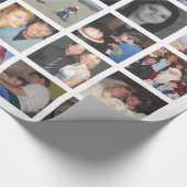 あなた自身の30の写真のInstagramの写真のコラージュを作成して下さい ラッピングペーパー (コーナー)