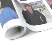 あなた自身の30の写真のInstagramの写真のコラージュを作成して下さい ラッピングペーパー (ロールコーナー)