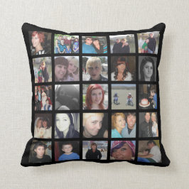 あなた自身の50の写真のInstagramの写真のコラージュを設計して下さい クッション