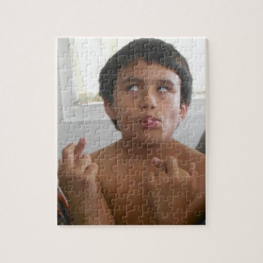 あなた自身の8x10写真のパズルを作成して下さい ジグソーパズル (縦)