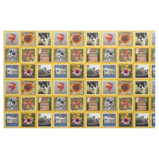 あなた自身の9正方形のInstagramの写真の蜂蜜を作成して下さい ファブリック (ヤード)