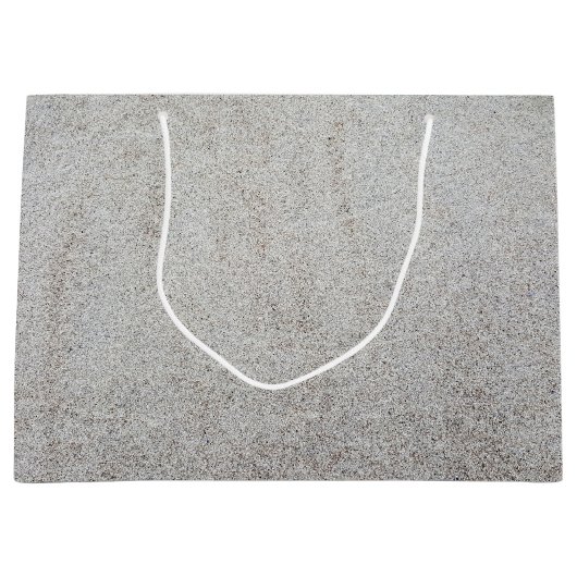 あなた自身の|の砂の質の写真を作成して下さい ラージペーパーバッグ (正面)