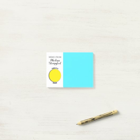 あなた自身のemojiの今日の気分のポスト・イットを引いて下さい ポストイット (デスク上)