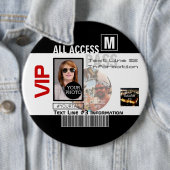 あなた自身のVIPのパスに個人化なる8つの方法をして下さい 缶バッジ (インサイチュ)