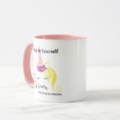 あなた自身またはユニコーンのマグが常にあって下さい!  素晴らしいギフト! マグカップ (正面左)