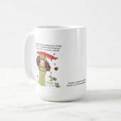 あなた自身をマグ改革して下さい コーヒーマグカップ (正面左)