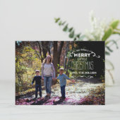 あなた自身をメリーで小さいクリスマス持って下さい シーズンカード (スタンド正面)