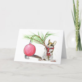 あなた自身をメリーで小さいクリスマス持って下さい シーズンカード