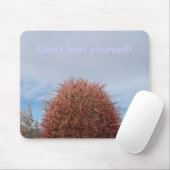 あなた自身を傷つけないで下さい! マウスパッド (マウス)
