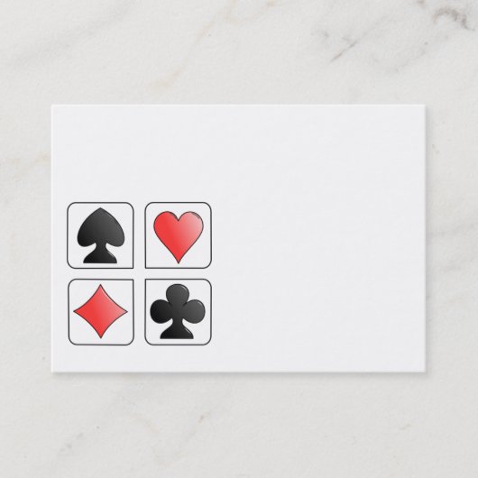 あなた自身を名刺記入して下さい 名刺 (正面)