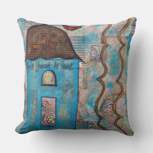 あなた自身を家庭で作って下さい クッション (正面)