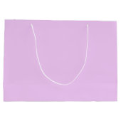 あなた自身を魔法のクリスマスのユニコーン持って下さい ラージペーパーバッグ (裏面)