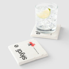 あなた自身をSkydiver傷つけないで下さい ストーンコースター