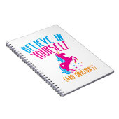 あなた自身信じて下さい(およびユニコーンで) ノートブック (右側)