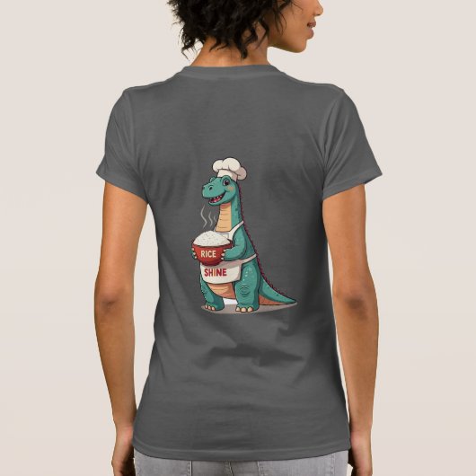 「あなた表現、一度に一つのデザインだ。」 T-シャツ Tシャツ (裏面)