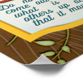 あなた話の前に、OK。 ポスター (角)