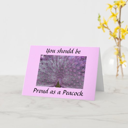 あなた誇りを持ったが卒業する時と同じように カード (黄色い花)