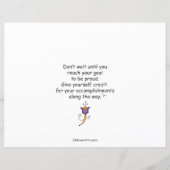 あなた誇りを持ったが誰であるかBe Of You Are_Flat紙シート11"x8.5" (裏面)