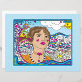 あなた誇りを持ったが誰であるかBe Of You Are_Flat紙シート11"x8.5" (正面/裏面)