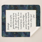 あなた誇りを持ったの娘 シェルパブランケット (正面(横))