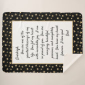 あなた誇りを持ったの娘 シェルパブランケット (正面(横))