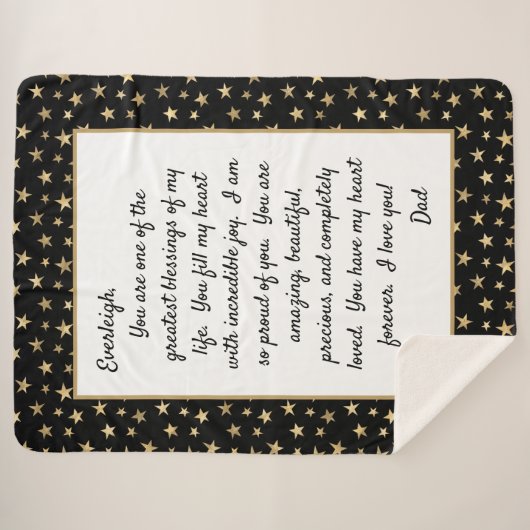 あなた誇りを持ったの娘 シェルパブランケット (正面(横))