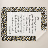 あなた誇りを持ったの娘 シェルパブランケット (正面(横))