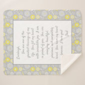 あなた誇りを持ったの娘 シェルパブランケット (正面(横))