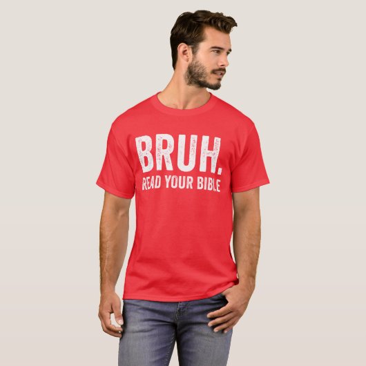 あなた読の聖書キリスト教信仰イエス Tシャツ (正面フル)