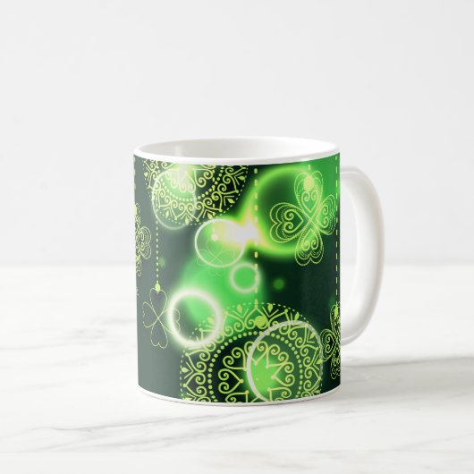 あなた賛美の心の中で賛美の主よアイルランド人 コーヒーマグカップ (正面右)