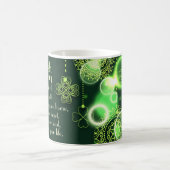 あなた賛美の心の中で賛美の主よアイルランド人 コーヒーマグカップ (中央)