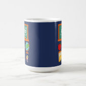 あなた頭が切れるはあなた考えだ コーヒーマグカップ (中央)