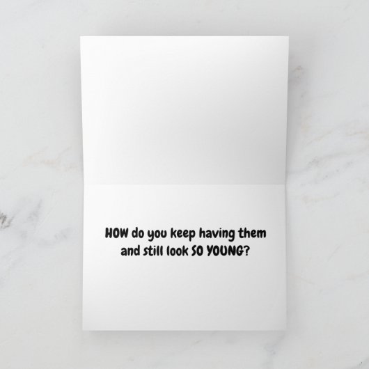 「あなた」と誕生日を分かち合うのが大好き カード (内部)