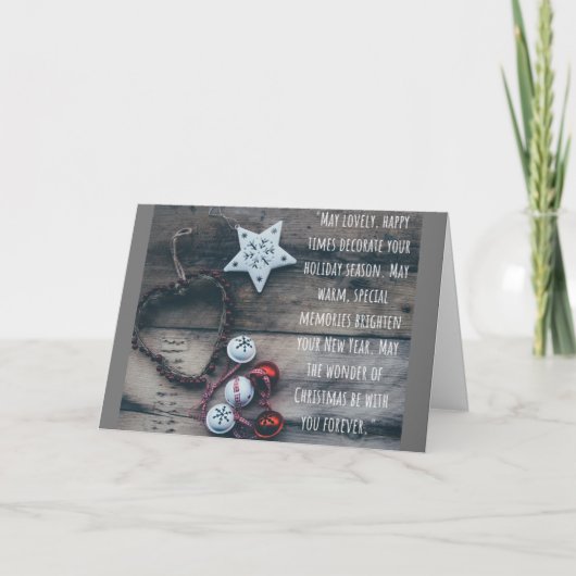 「あなた」にとっても特別な休日になりますように カード (正面)